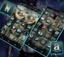 Tattoo Launcher Theme تصوير الشاشة 1