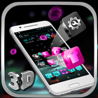 3D Icon Launcher Theme أيقونة