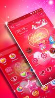 Valentine Day Launcher Theme Affiche