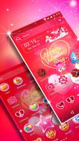 Valentine Day Launcher Theme plakat