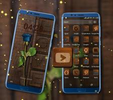 2 Schermata Wooden Launcher Theme