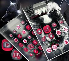 Wolf Launcher Theme captura de pantalla 3