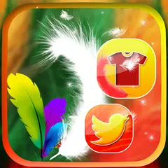 Yellow Feather Launcher Theme APK download