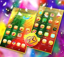 Yellow Feather Launcher Theme 截图 2