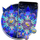 APK Abstract Glass Flower Theme