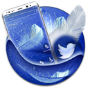 Feather Blue Launcher Theme APK