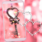 Valentine Diamant Liebe Live Wallpaper Zeichen