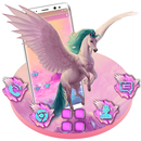 Pink Unicorn Launcher Theme APK