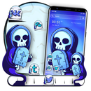 APK Skull RIP Theme Launcher Theme