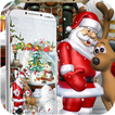 Feliz Navidad Santa tema 3D