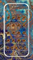 Golden theme flowers syot layar 2