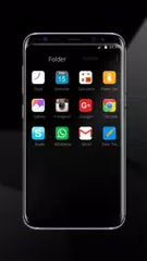 Baixar Tema preto e cinza APK