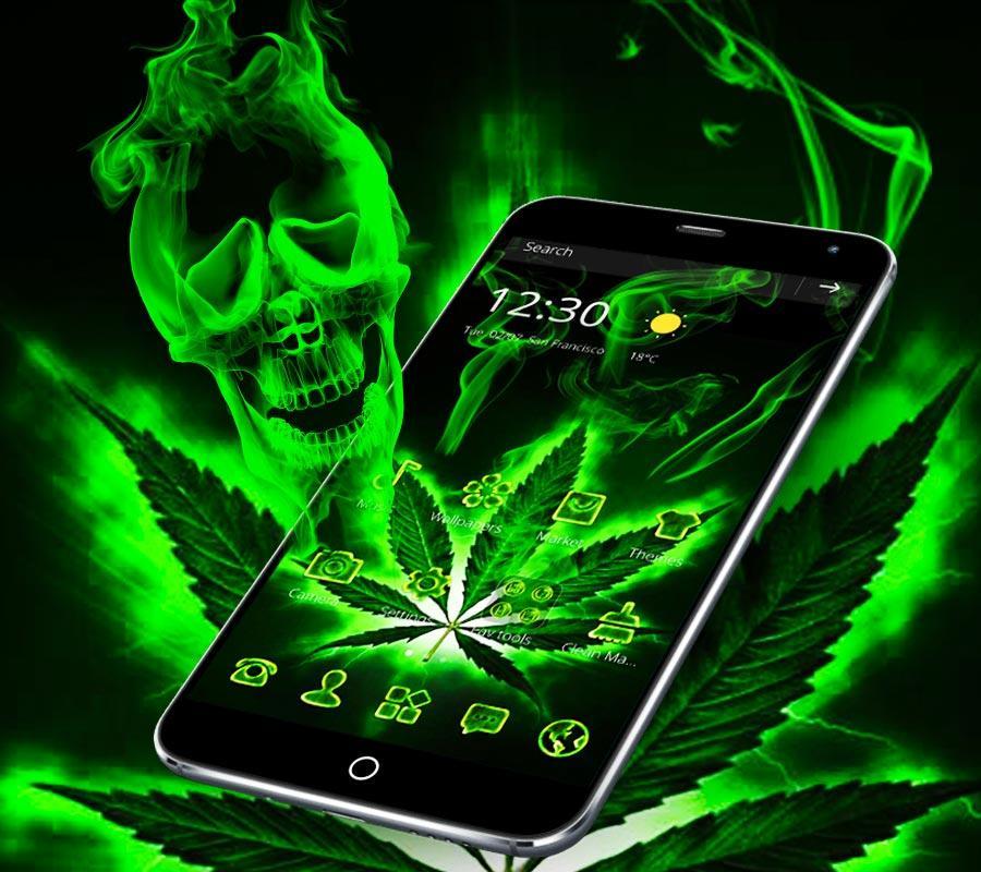 скачать темы на андроид с марихуаной
