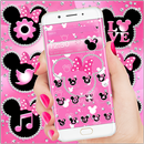 Pink Diamond Minnie theme APK