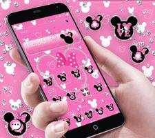 Pink Diamond Minnie theme 스크린샷 2