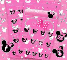 Pink Diamond Minnie theme Screenshot 3