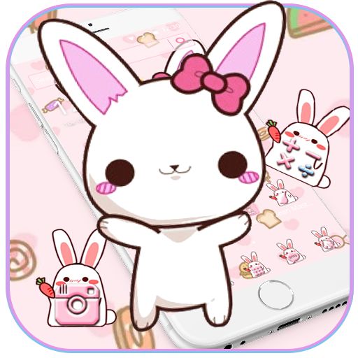 Tema di gattino rosa carino