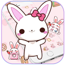 Cute Pink Kitty Theme APK