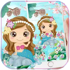 download Cute Mermaid Theme APK