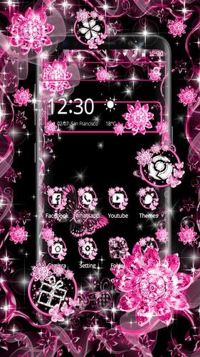 無料で 豪華な紫色の黒の花のテーマ シャイニーピンクダイヤモンドの壁紙 アプリの最新版 Apk1 1 4をダウンロードー Android用 豪華な紫色の黒の花のテーマ シャイニーピンクダイヤモンドの壁紙 Apk の最新バージョンをダウンロード Apkfab Com Jp