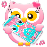 Lovely Owl Theme أيقونة
