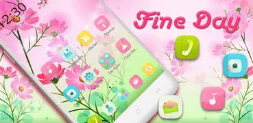 Sunlit Flowery Day Theme