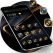Theme Golden Black untuk Huawei P10