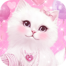 Pink Cute Cats Theme APK