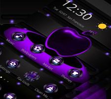 Tema de negócios de tecnologia de néon violeta imagem de tela 2