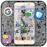 Cool graffiti style cell phone theme icono
