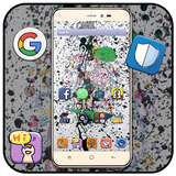 Cool graffiti style cell phone theme иконка