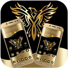 Gold Luxury Eagle Theme ไอคอน