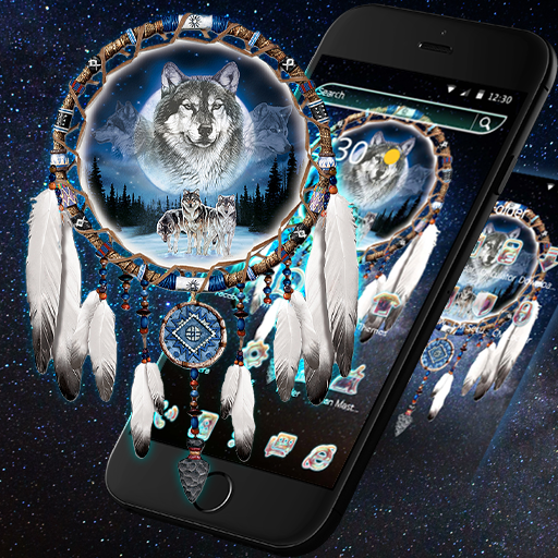 Dream Catcher Star Wolf Theme