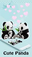 2 Schermata Blu amore panda live wallpaper