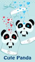 3 Schermata Blu amore panda live wallpaper