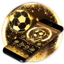 Golden Glitter Football Cup Theme APK