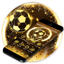 Golden Glitter Football Cup Theme APK