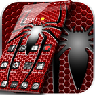 Red Metal Spider Theme آئیکن