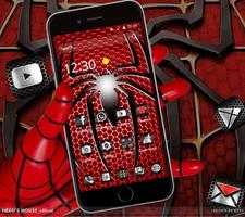 Red Metal Spider Theme capture d'écran 2