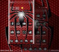 Red Metal Spider Theme screenshot 3