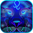 Neon Leo Lion Theme APK