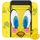 Glittering Yellow Bird Cartoon Theme🐥 APK
