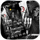 Death Poker Devil Skull Theme أيقونة