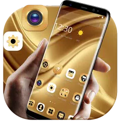 Gold Luxury Extravagant Business Theme APK download