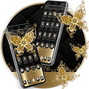 Gold Leather Luxury Business Theme APK