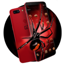 Red Poisonous Spider Theme aplikacja
