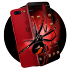 Icona Red Poisonous Spider Theme