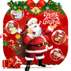 Merry Christmas Santa Theme icône