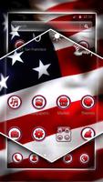 American Flag Theme imagem de tela 2