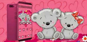 Pink Teddy Bear Lover Theme